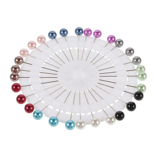 30 Pcs Pearl Scarf Pins Small Safety Metal Brooches Round Head Hijab Accessories Wedding Scarf Clips Muslim Jewelry Scarf Pins