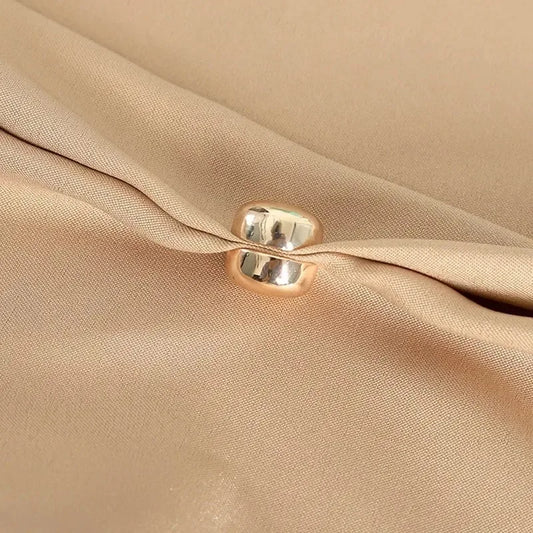 1pair Magnetic Hijab Brooch, No Pierce Clasp, Golden for Scarf, Shawl, Cardigan, Secure Fashion Jewelry, Turban Accessory